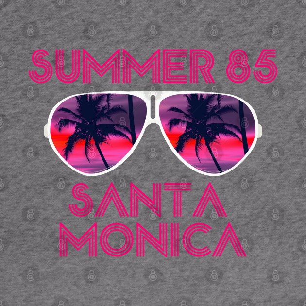 Summer 85 Santa Monica by wamtees